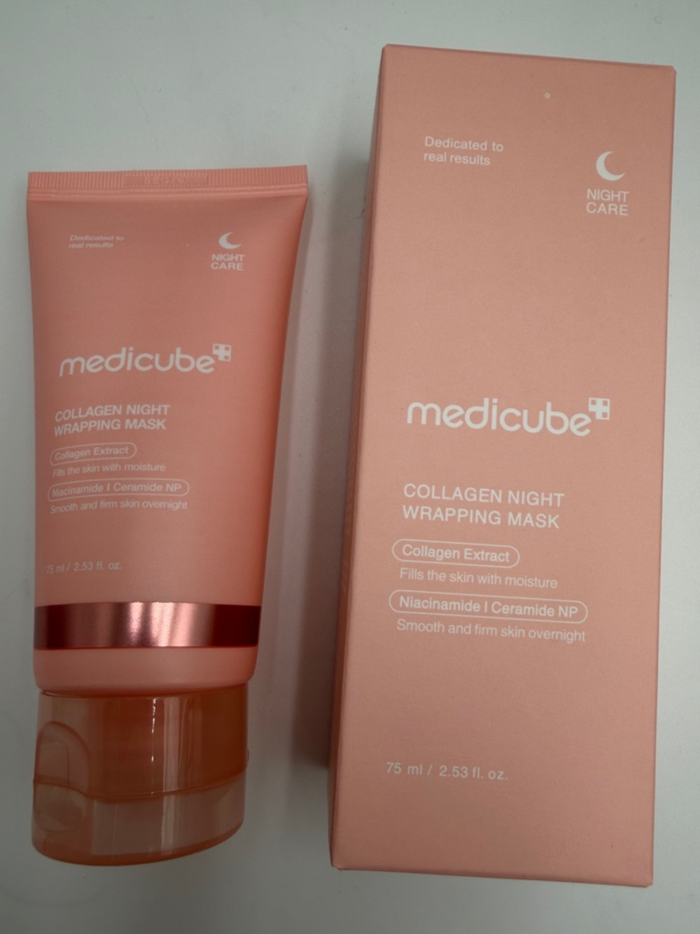 Medicube Collagen Night Wrapping Mask - Soft Pink